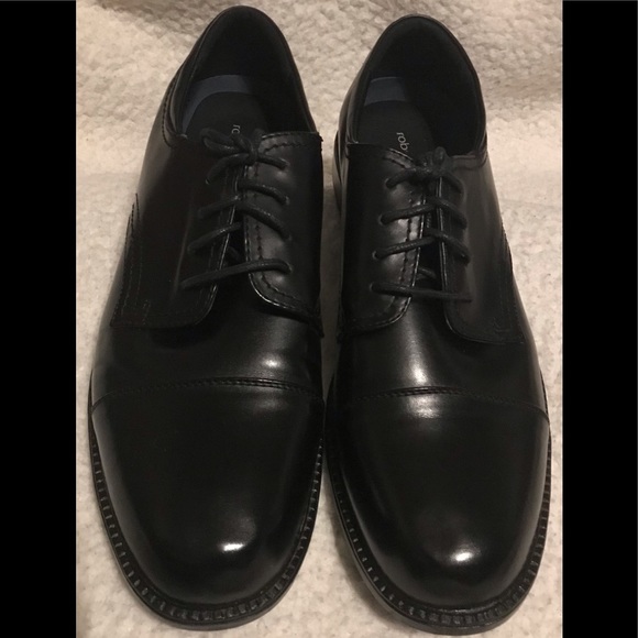 Robert David Other - Robert David Men’s Black Lace Up Dress Shoes in Original Box - 12EEE (Wide)
